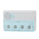 Infrared PIR Auto Sensor Motion Detector Light, Mini USB Port, 4 LED, White Light, Sensitive Distance: 3m(Baby Blue)