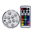Colorful Remote Control Decoration Diving Lamp, 10-LED with Remote Control(White)