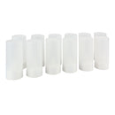 12 PCS Flameless LED Tealight Flicker Candle Light, Rechargeable Home Decoration Light with Charging Board