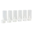 12 PCS Flameless LED Tealight Flicker Candle Light, Rechargeable Home Decoration Light with Charging Board