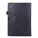 Litchi Texture Horizontal Flip Solid Color Leather Case with Two-Folding Holder for Lenovo Tab2 A10-70(Black)