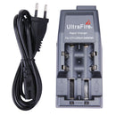 UltraFire Rapid Battery Charger 14500 / 17500 / 18500 / 17670 / 18650, Output: 4.2V / 450mA , EU Plug(Grey)