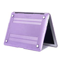 Laptop Crystal Hard Protective Case for MacBook Air 13.3 inch A1466 (2012 - 2017) / A1369 (2010 - 2012)(Purple)
