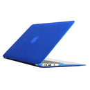 Laptop Frosted Hard Plastic Protective Case for MacBook Air 13.3 inch A1466 (2012 - 2017) / A1369 (2010 - 2012)(Blue)