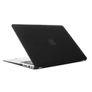 Laptop Frosted Hard Plastic Protective Case for MacBook Air 13.3 inch A1466 (2012 - 2017) / A1369 (2010 - 2012)(Black)