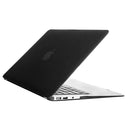 Laptop Frosted Hard Plastic Protective Case for MacBook Air 13.3 inch A1466 (2012 - 2017) / A1369 (2010 - 2012)(Black)