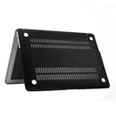 Laptop Frosted Hard Plastic Protective Case for MacBook Air 13.3 inch A1466 (2012 - 2017) / A1369 (2010 - 2012)(Black)