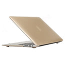 Laptop Frosted Hard Plastic Protective Case for MacBook Air 13.3 inch A1466 (2012 - 2017) / A1369 (2010 - 2012)(Gold)