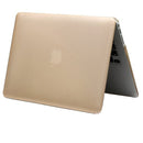 Laptop Frosted Hard Plastic Protective Case for MacBook Air 13.3 inch A1466 (2012 - 2017) / A1369 (2010 - 2012)(Gold)