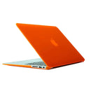 Laptop Frosted Hard Plastic Protective Case for MacBook Air 13.3 inch A1466 (2012 - 2017) / A1369 (2010 - 2012)(Orange)