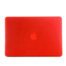 Laptop Frosted Hard Plastic Protective Case for MacBook Air 13.3 inch A1466 (2012 - 2017) / A1369 (2010 - 2012)(Red)