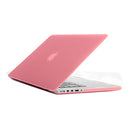 Frosted Hard Protective Case for Macbook Pro Retina 15.4 inch A1398(Pink)