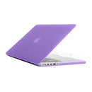 Frosted Hard Protective Case for Macbook Pro Retina 15.4 inch A1398(Purple)