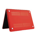 Frosted Hard Protective Case for Macbook Pro Retina 15.4 inch A1398(Red)