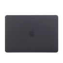 Laptop Translucent Frosted Hard Plastic Protective Case for Macbook 12 inch(Black)