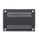 Laptop Translucent Frosted Hard Plastic Protective Case for Macbook 12 inch(Black)