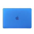 Laptop Translucent Frosted Hard Plastic Protective Case for Macbook 12 inch(Dark Blue)