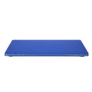Laptop Translucent Frosted Hard Plastic Protective Case for Macbook 12 inch(Dark Blue)