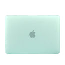 Laptop Translucent Frosted Hard Plastic Protective Case for Macbook 12 inch(Light Green)
