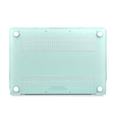 Laptop Translucent Frosted Hard Plastic Protective Case for Macbook 12 inch(Light Green)