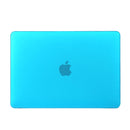 Laptop Translucent Frosted Hard Plastic Protective Case for Macbook 12 inch(Sky Blue)