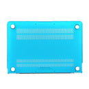 Laptop Translucent Frosted Hard Plastic Protective Case for Macbook 12 inch(Sky Blue)
