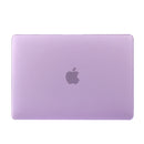 Laptop Translucent Frosted Hard Plastic Protective Case for Macbook 12 inch(Purple)