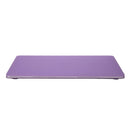 Laptop Translucent Frosted Hard Plastic Protective Case for Macbook 12 inch(Purple)