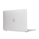 Laptop Translucent Frosted Hard Plastic Protective Case for Macbook 12 inch(White)