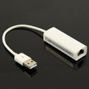 High Speed USB 2.0 Fast Ethernet Adapter(White)