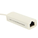 High Speed USB 2.0 Fast Ethernet Adapter(White)