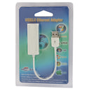 High Speed USB 2.0 Fast Ethernet Adapter(White)