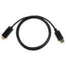 DisplayPort Male to HDMI Male Cable, Cable Length: 1.8m