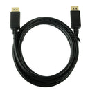 DisplayPort Male to Display Port Male Cable, Length: 1.8m