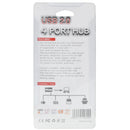 4 Ports USB 2.0 HUB for Apple Computer(Black)