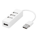 4 Ports USB 2.0 HUB for Apple Computer(White)
