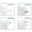 A1435 60W 16.5V 3.65A 5 Pin MagSafe 2 Power Adapter for MacBook, Cable Length: 1.6m, US Plug(White)