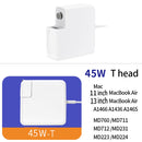 A1436 45W 14.85V 3.05A 5 Pin MagSafe 2 Power Adapter for MacBook, Cable Length: 1.6m, US Plug(White)