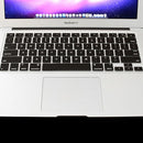 ENKAY for MacBook Air 11.6 inch (US Version) / A1370 / A1465 Colorful Soft Silicon Keyboard Protector Cover Skin(Black)
