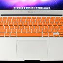 ENKAY for MacBook Air 11.6 inch (US Version) / A1370 / A1465 Colorful Soft Silicon Keyboard Protector Cover Skin(Orange)