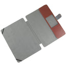 For 11.6 inch MacBook Air Notebook Leather Case with Snap Fastener(Brown)