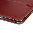 For 11.6 inch MacBook Air Notebook Leather Case with Snap Fastener(Brown)