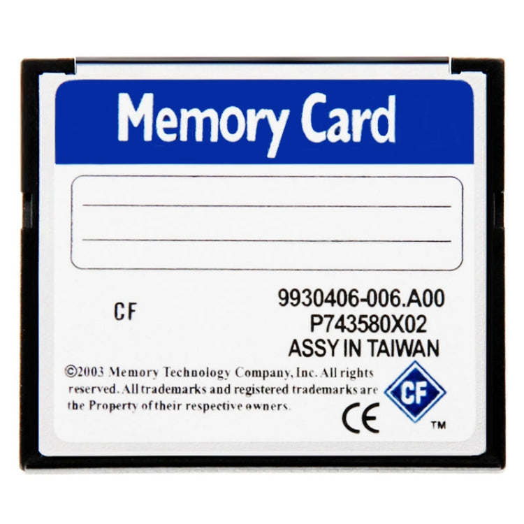 2GB Compact Flash Digital Memory Card (100% Real Capacity)