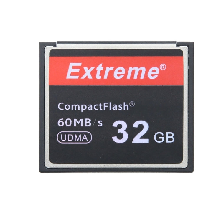 32GB Extreme Compact Flash Card, 400X Read Speed, up to 60 MB/S (100% Real Capacity)