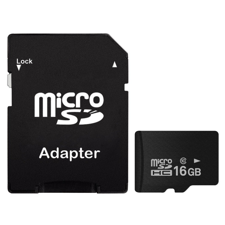 16GB High Speed Class 10 Micro SD(TF) Memory Card from Taiwan, Write: 8mb/s, Read: 12mb/s (100% Real Capacity)(Black)