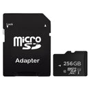 256GB High Speed Class 10 Micro SD(TF) Memory Card from Taiwan, Write: 8mb/s, Read: 12mb/s (100% Real Capacity)