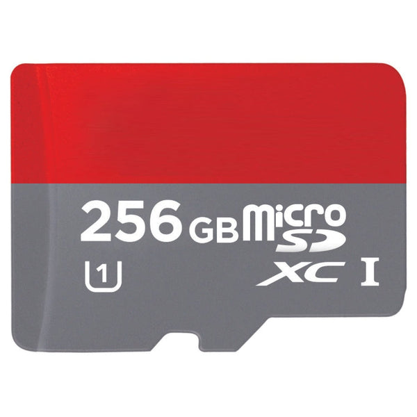256GB High Speed Class 10 TF/Micro SDHC UHS-1(U1) Memory Card, Write: 15mb/s, Read: 30mb/s (100% Real Capacity)