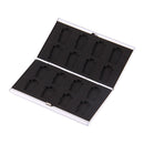 16 in 1 Memory Card Protective Case Box for 16 TF Cards(Silver)