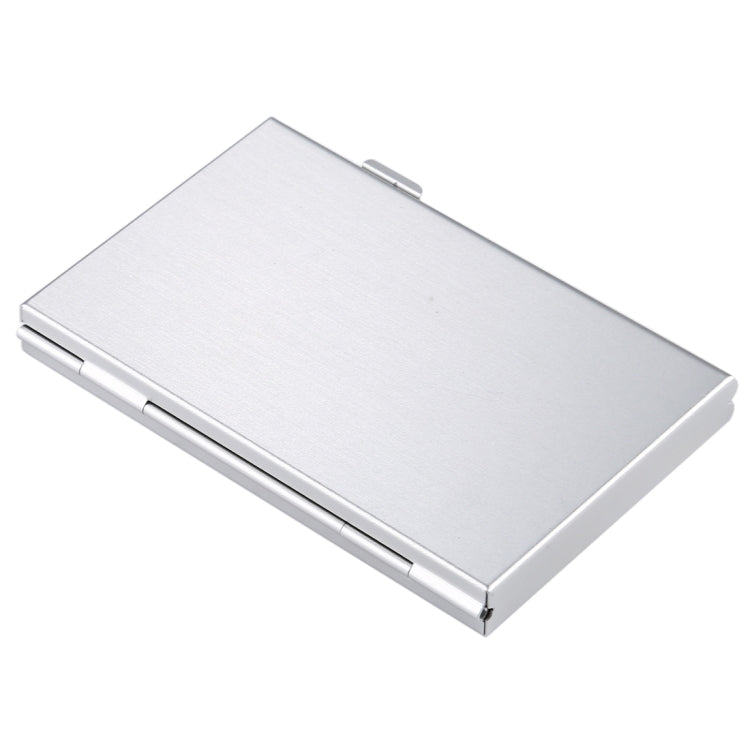 6 in 1 Memory Card Protective Case Storage Box , Size: 88 x 50 x 9mm(Silver)