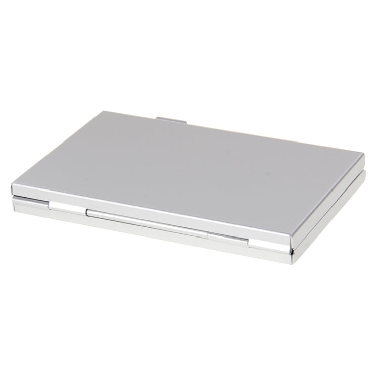 2x 3 in 1 Memory Card Protective Case Box for SD Card, Size: 93mm (L) x 62mm (W) x 10mm (H)(Silver)